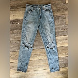 American Eagle Outfitters Distressed Jeans Size 2 Long